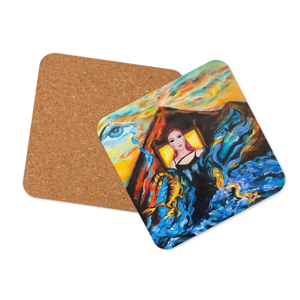 SURREAL - Posavasos de corcho